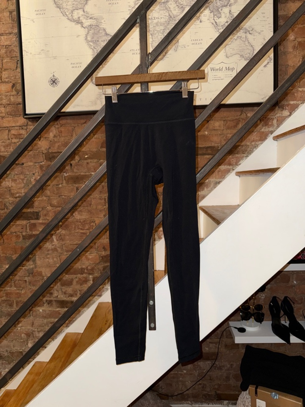 Monday Swimwear Black High-Waist Leggings